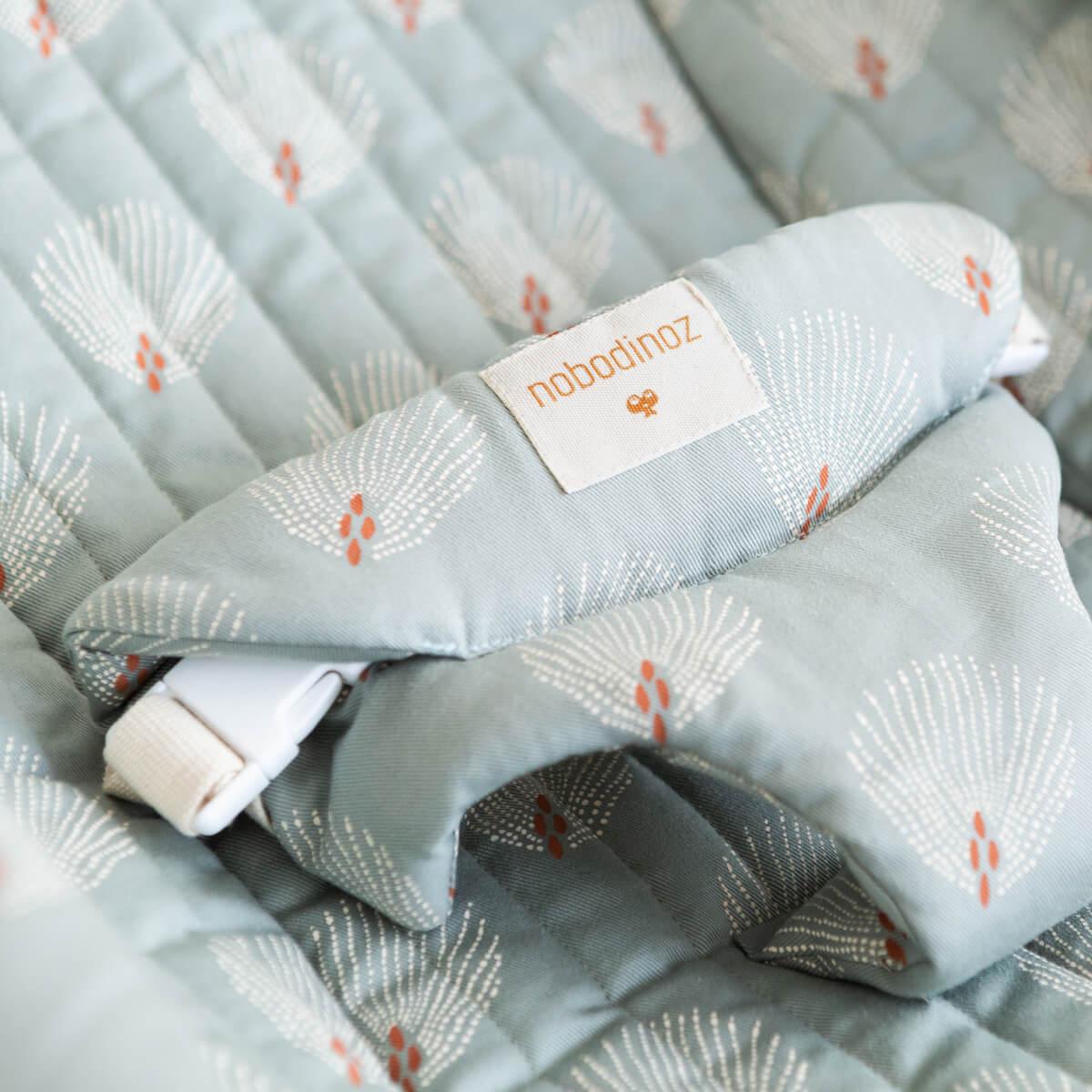 Transat GROWING GREEN Nobodinoz white gatsby-antique green