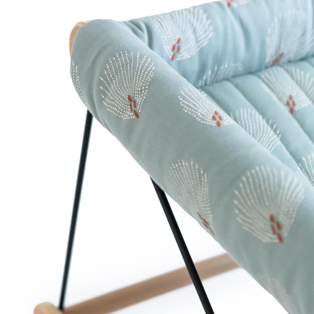 Transat GROWING GREEN Nobodinoz white gatsby-antique green