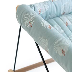 Transat GROWING GREEN Nobodinoz white gatsby-antique green