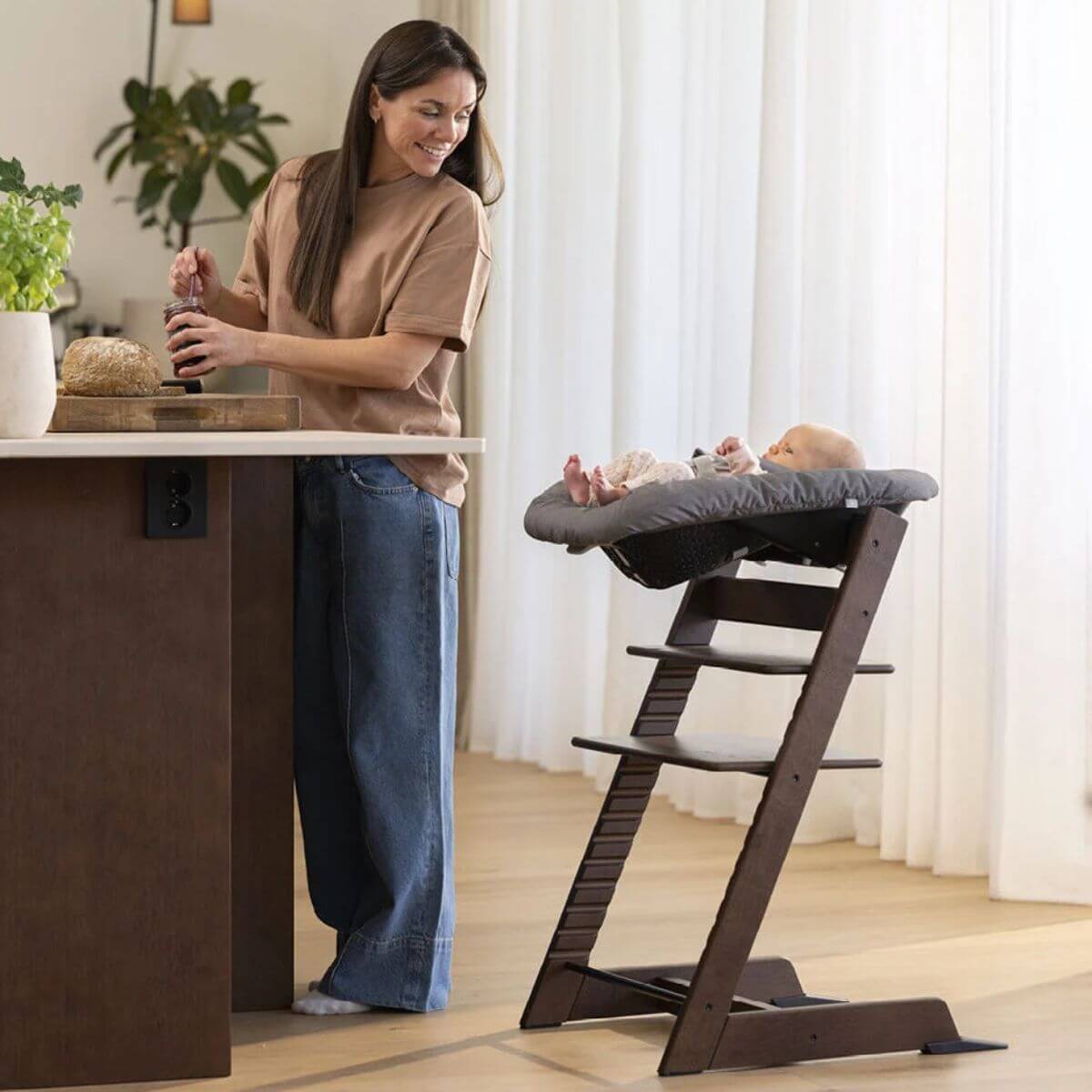 Transat nouveau-né TRIPP TRAPP V2 Stokke Deep grey