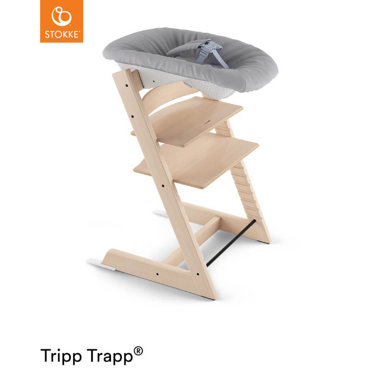 Transat nouveau-né TRIPP TRAPP V2 Stokke gris