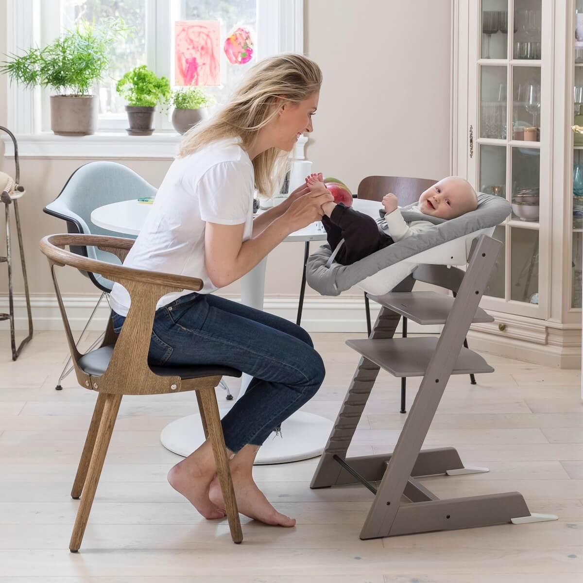 Transat nouveau-né TRIPP TRAPP V2 Stokke gris