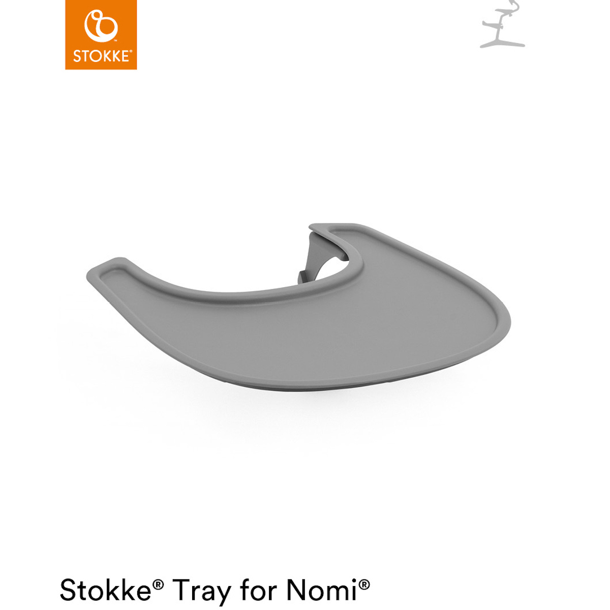 Tray NOMI Stokke gris