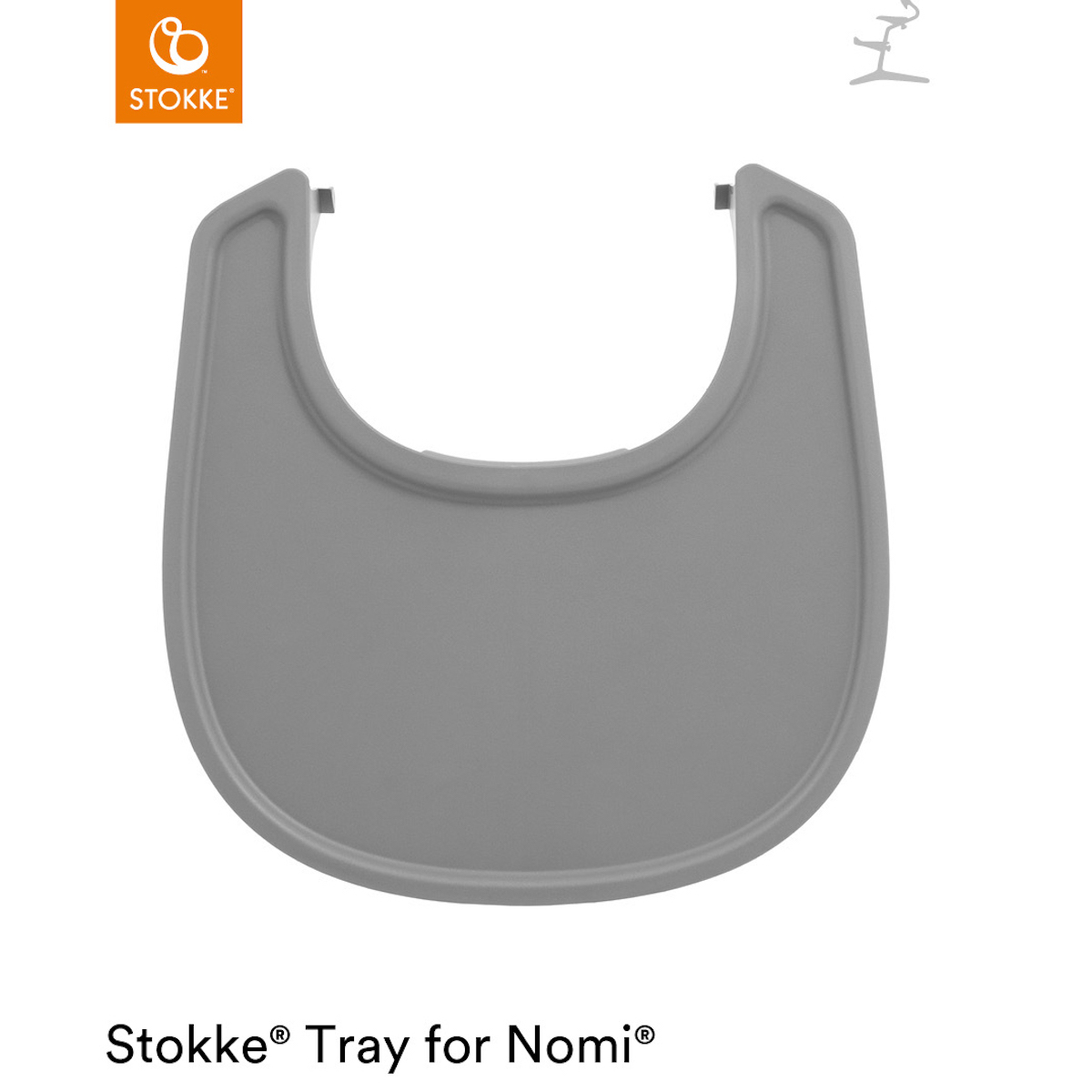 Tray NOMI Stokke gris