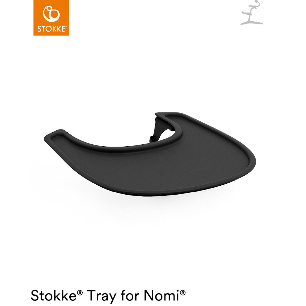 Tray NOMI Stokke noir