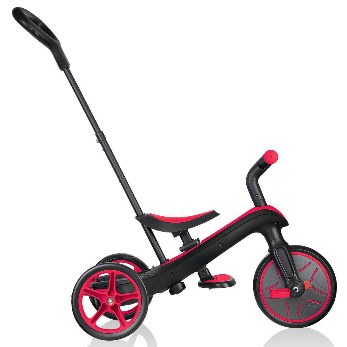 Tricycle EXPLORER 4 en 1 Globber rouge