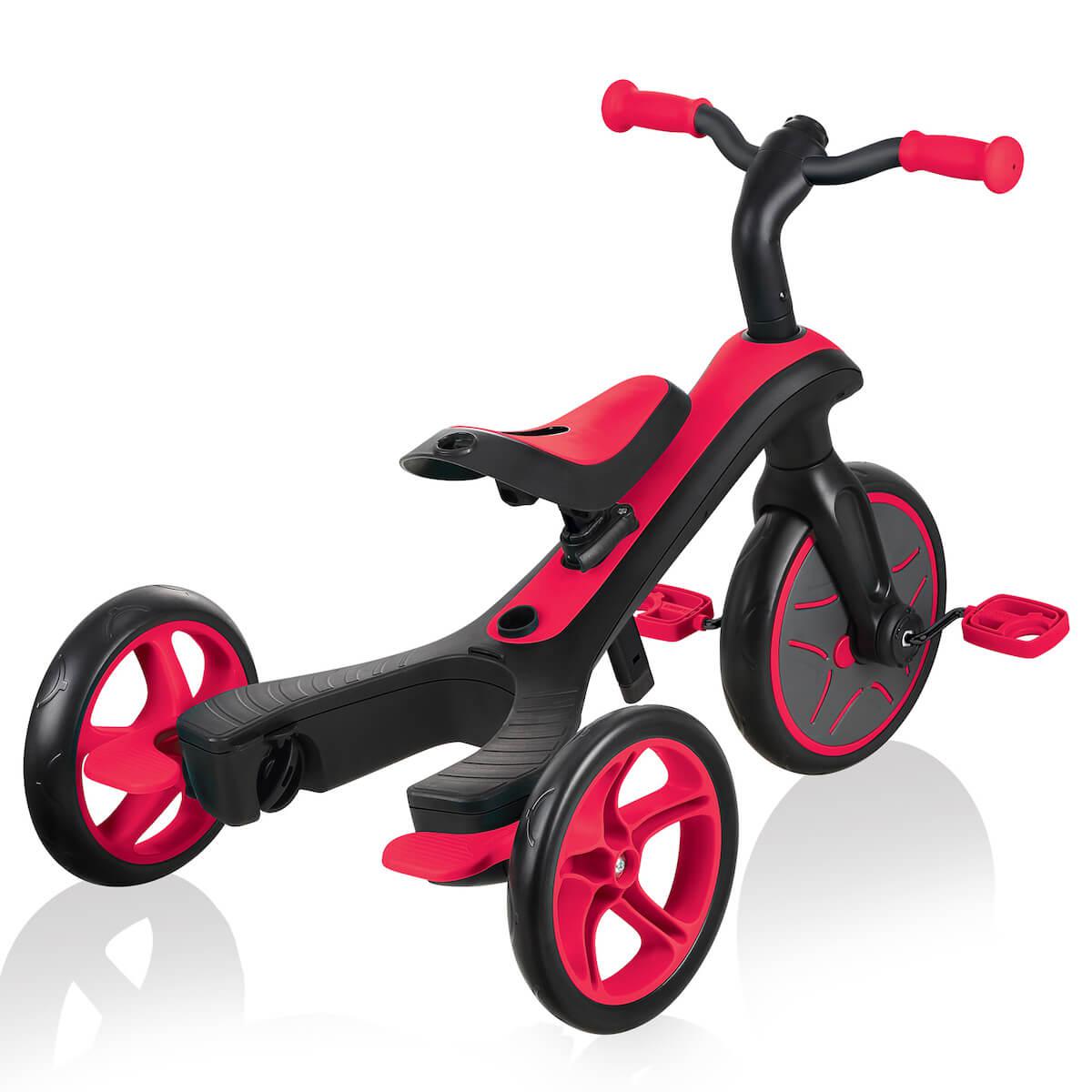 Tricycle EXPLORER 4 en 1 Globber rouge
