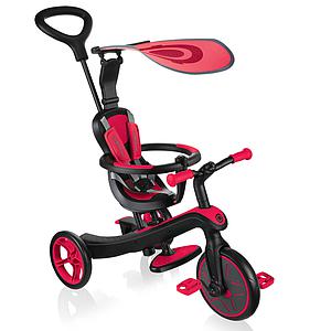 Tricycle EXPLORER 4 en 1 Globber rouge