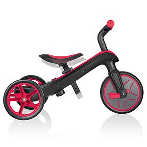 Tricycle EXPLORER 4 en 1 Globber rouge