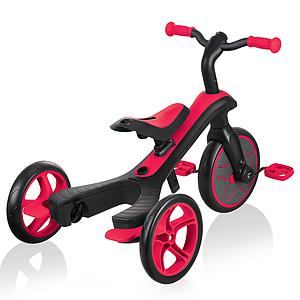 Tricycle EXPLORER 4 en 1 Globber rouge
