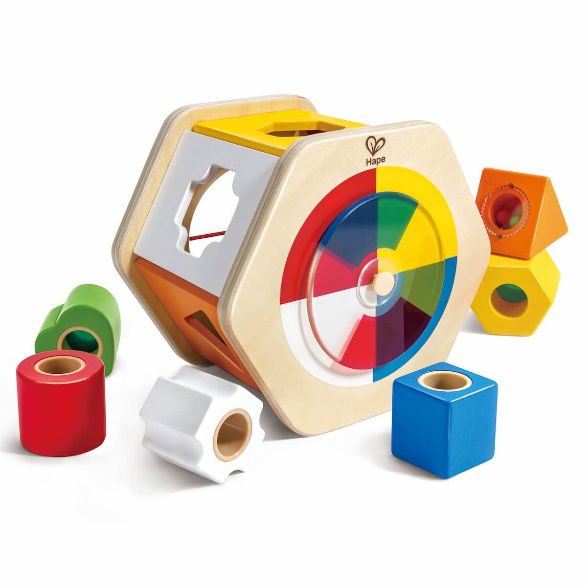 Trieur de formes en bois Hape