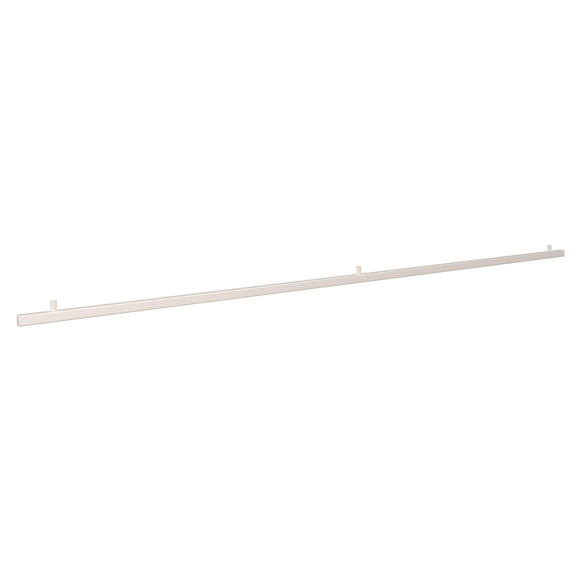 Tringle grande KASVA hêtre laqué blanc