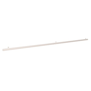 Tringle grande KASVA hêtre laqué blanc