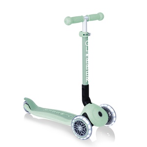 Trottinette Junior Foldable Lights Eco Pistache Globber