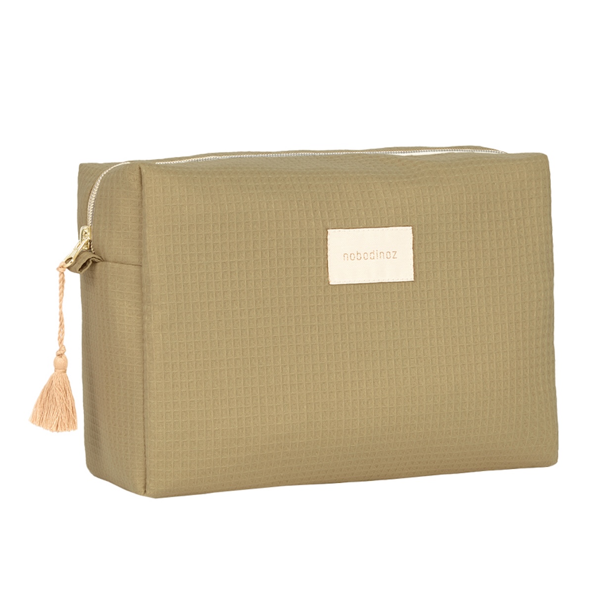 Trousse de toilette 25x16cm DIVA OPERA Nobodinoz olive green