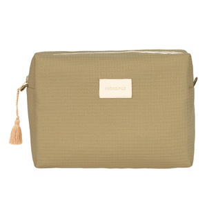 Trousse de toilette 25x16cm DIVA OPERA Nobodinoz olive green