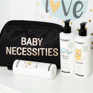 Trousse de toilette BABY NECESSITIES Childhome Noir-Or