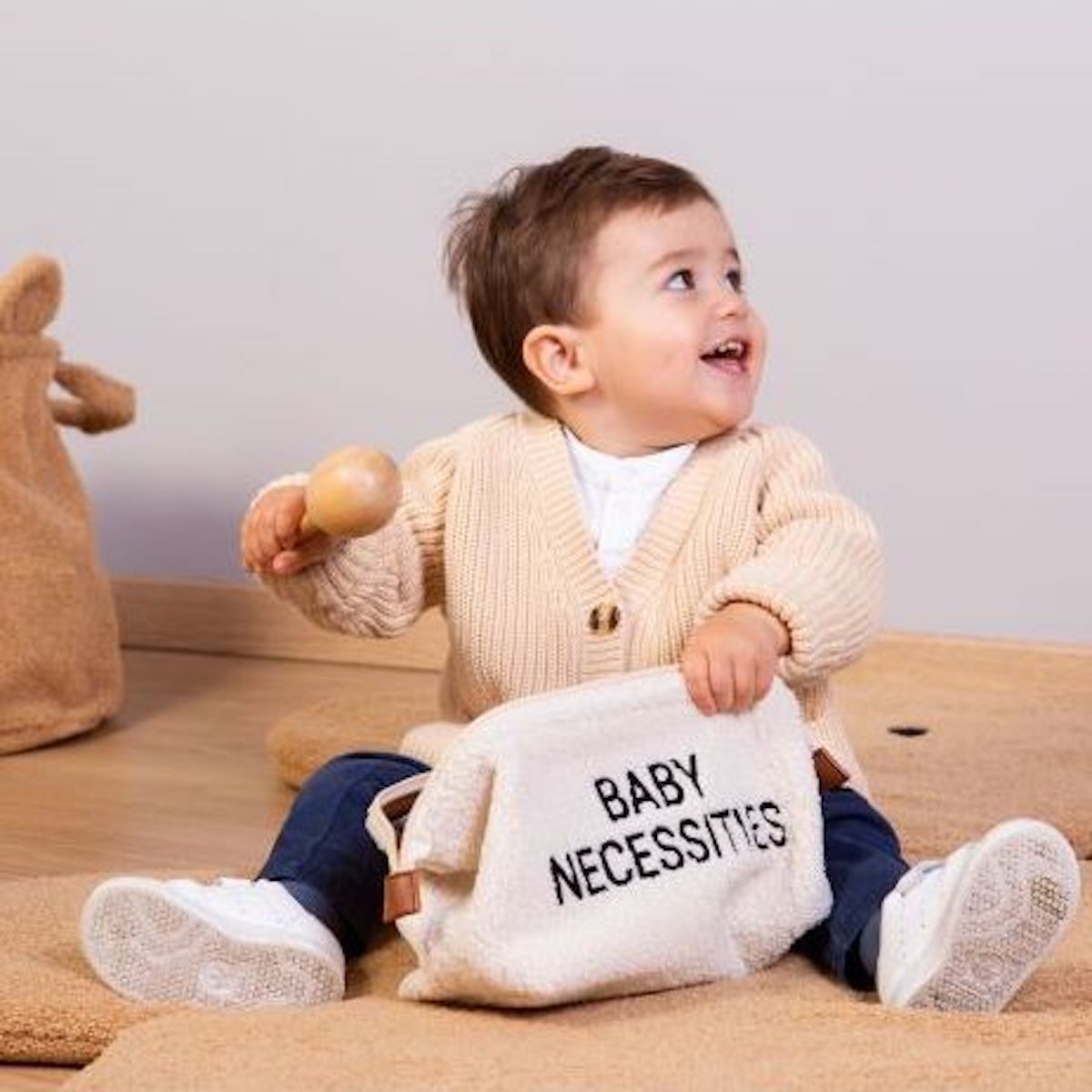 Trousse de toilette BABY NECESSITIES Childhome Offwhite