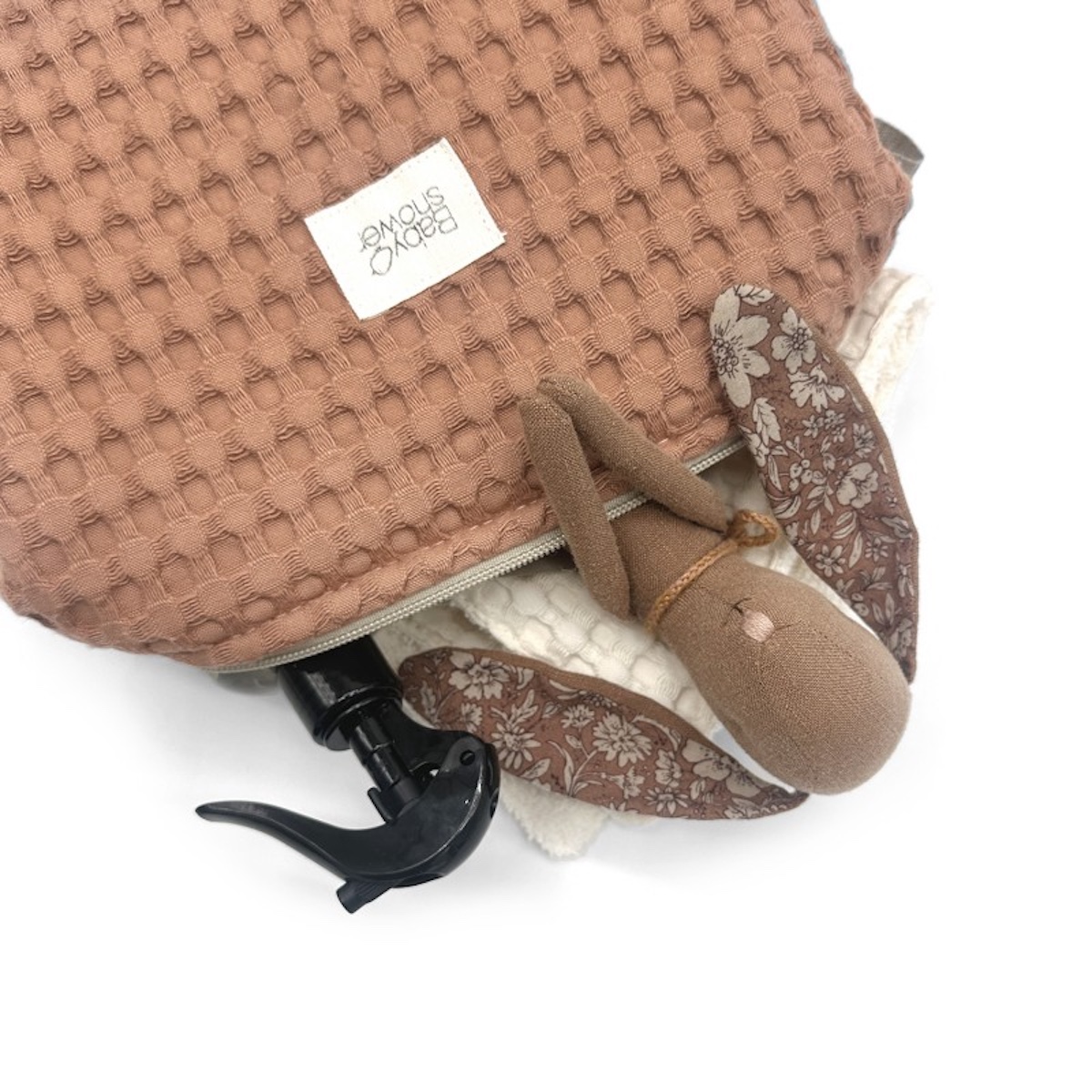 Trousse de toilette CAMILA Babyshower gofre cinnamon