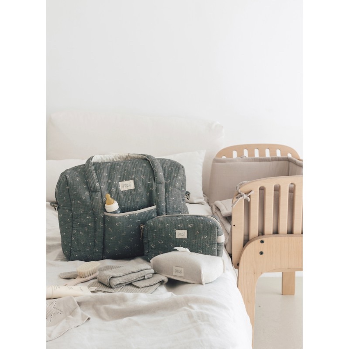 Trousse de toilette CAMILA Babyshower misty woods