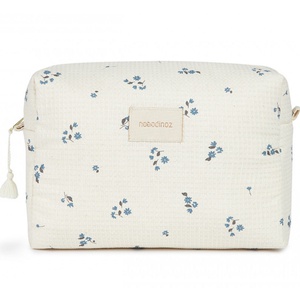 Trousse de toilette imperméable DIVA Nobodinoz Lily Blue