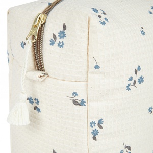 Trousse de toilette imperméable DIVA Nobodinoz Lily Blue