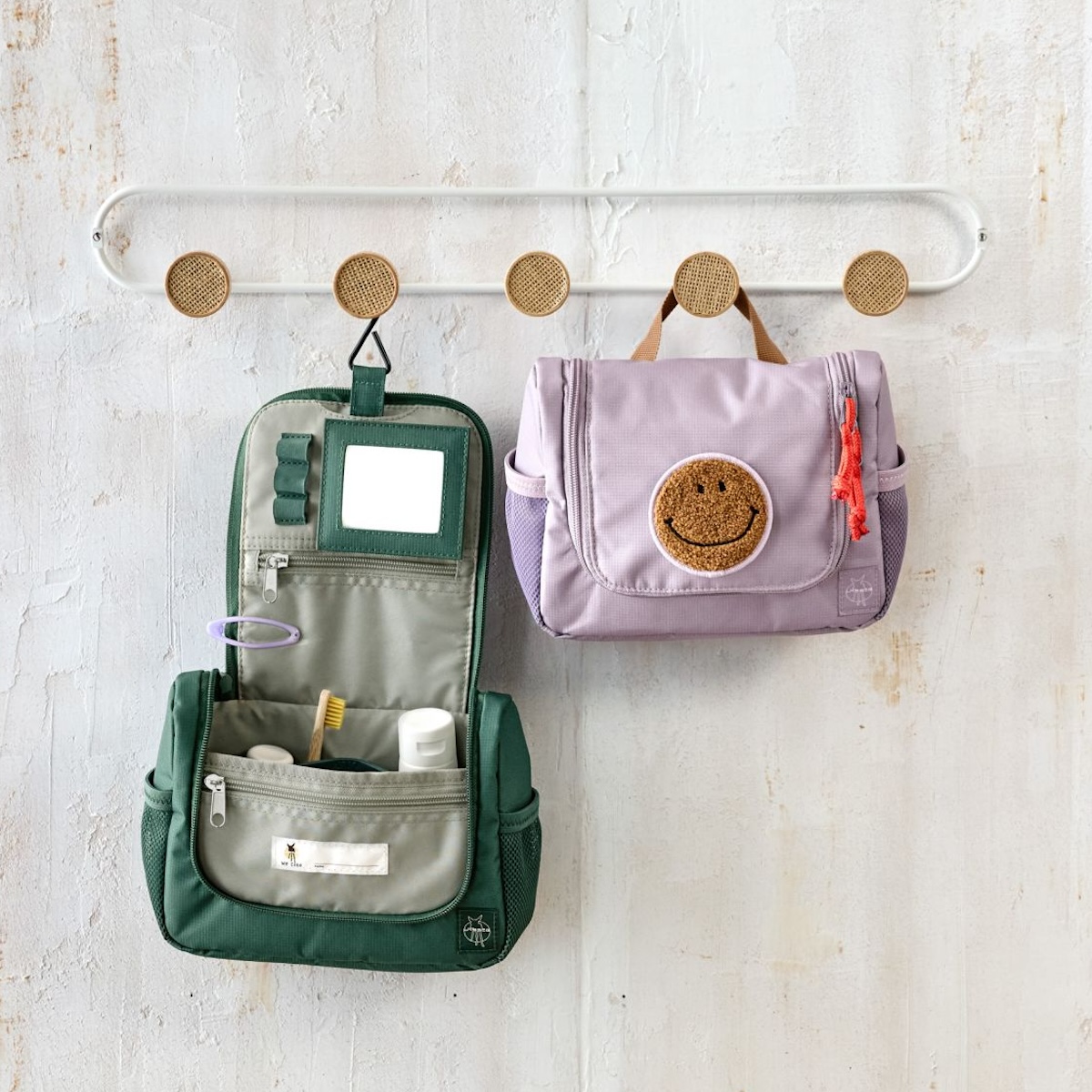 Trousse de toilette Little Gang Laessig dark green
