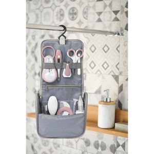 Trousse de toilette NOMADE Beaba 10 accessoires old pink