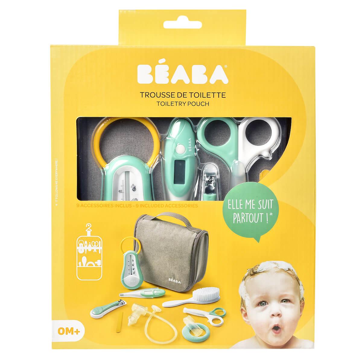 Trousse De Toilette Nomade Beaba Gris Abitare Kids