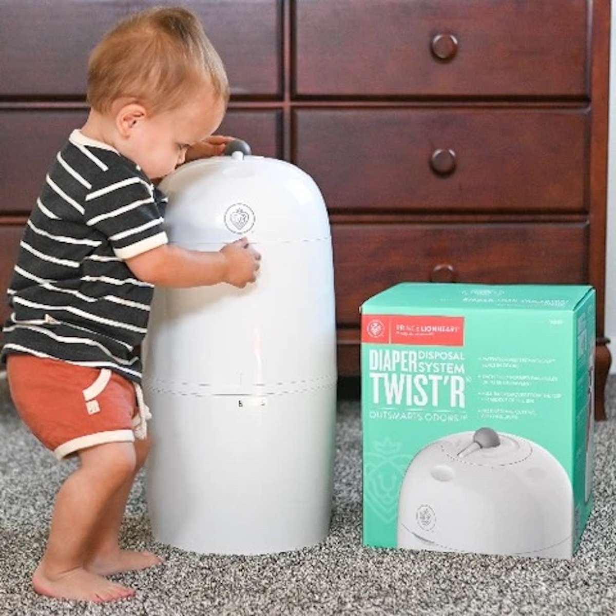 Twist'R Nappy Disposal Bin Prince Lionheart                                                                        
