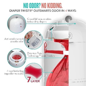 Twist'R Nappy Disposal Bin Prince Lionheart                                                                        