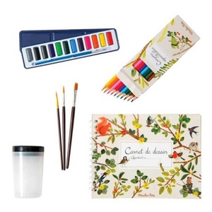 Valise aquarelliste LE JARDIN DU MOULIN Moulin Roty