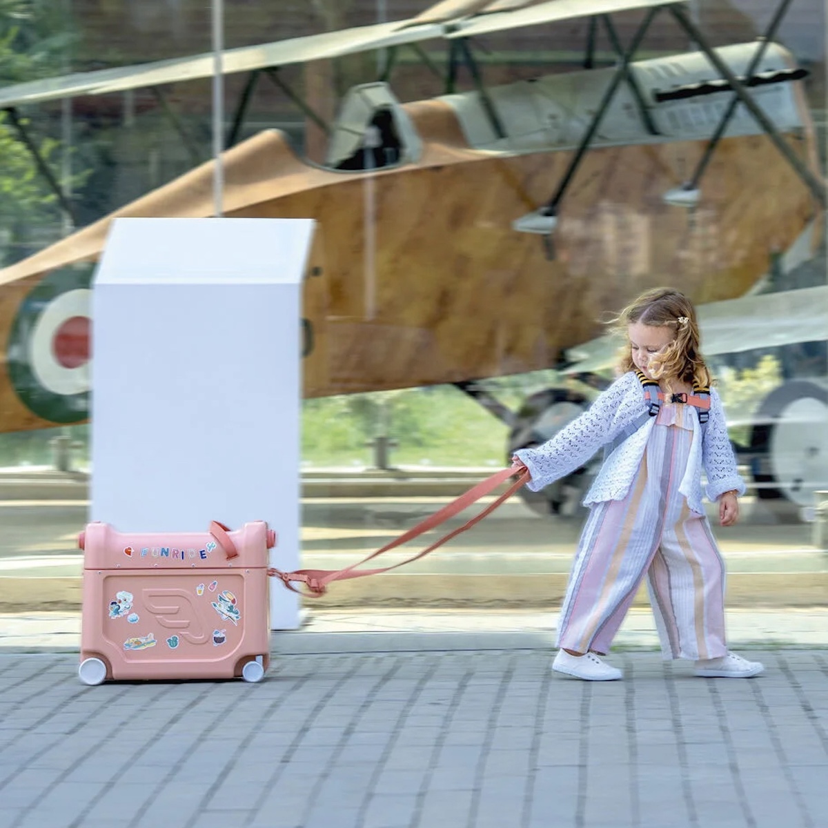 Valise-lit JETKIDS Sokke Coral Pink