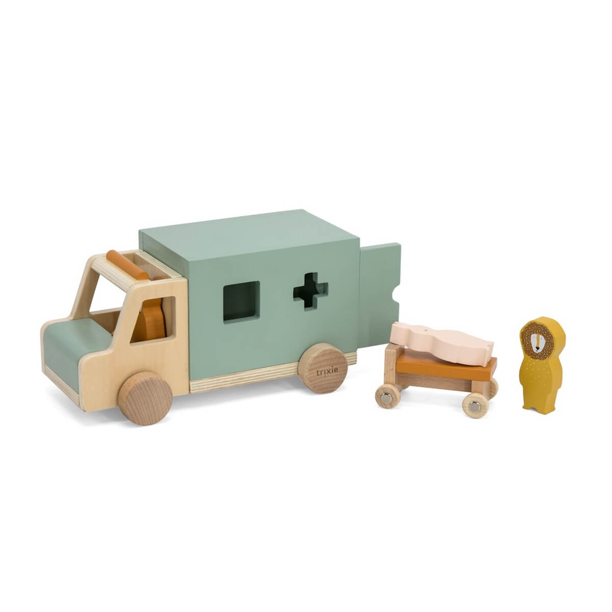 Véhicule en bois AMBULANCE Trixie