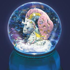 Veilleuse-boule à neige LICORNE Djeco