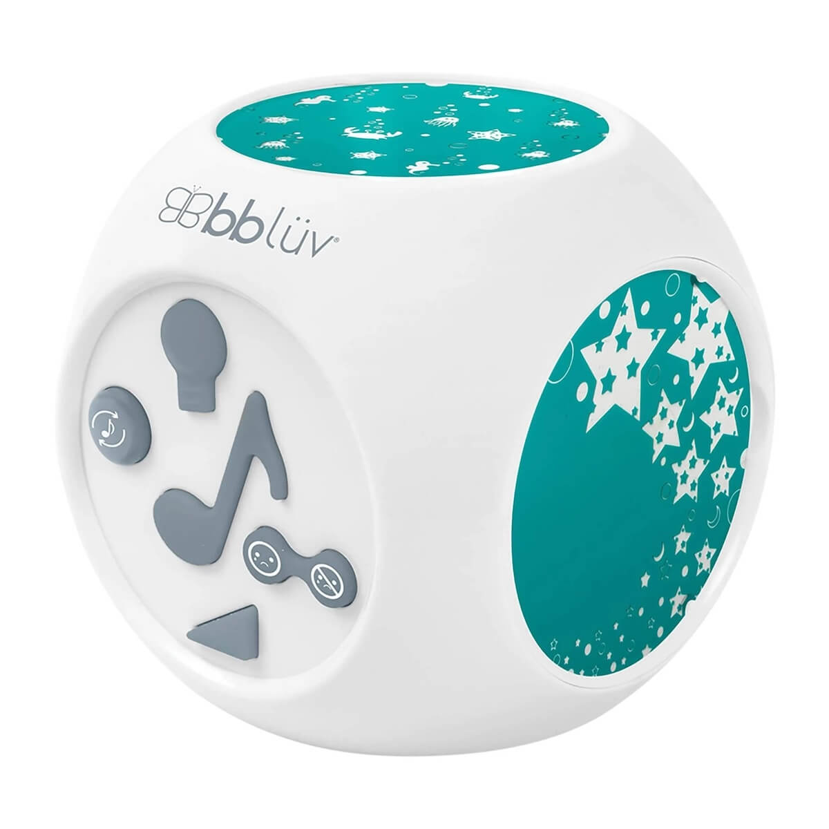 Veilleuse musicale avec projection KÜBE Bblüv