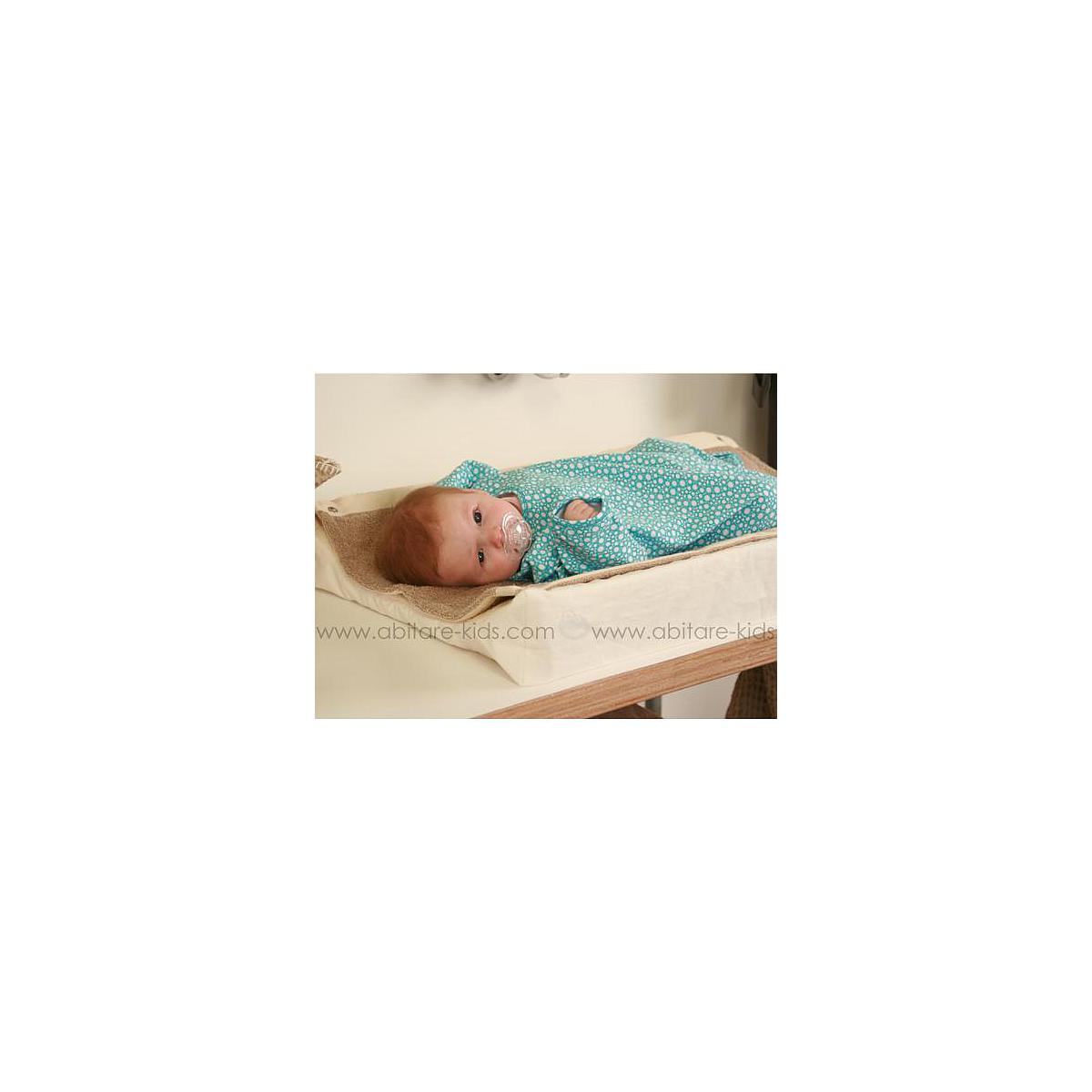 VENICE by Koeka Housse pour matelas à langer avec serviette de rechange Turquoise