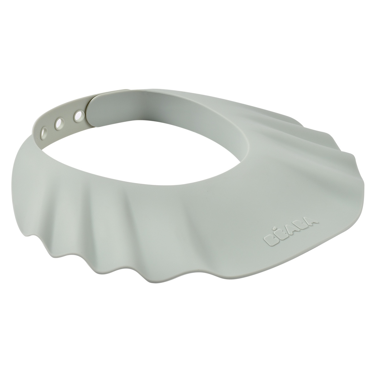 Visera baño silicona Beaba gris