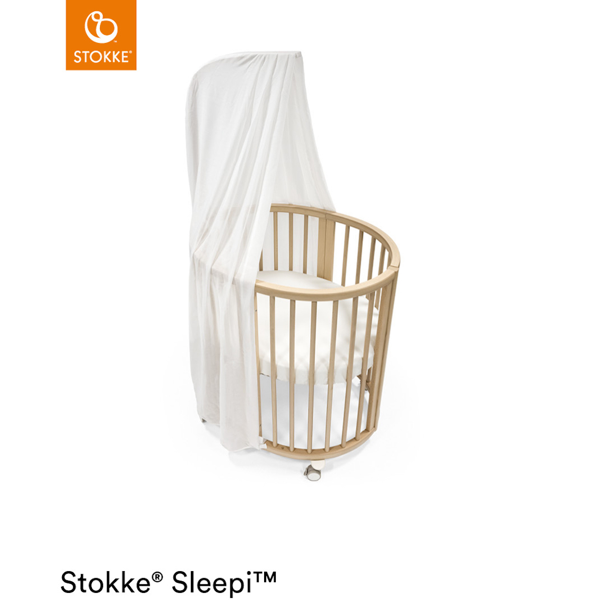 Voile de lit SLEEPI V3 Stokke blanc
