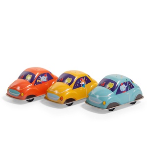 Voiture à friction LES JOUETS METAL Moulin Roty orange