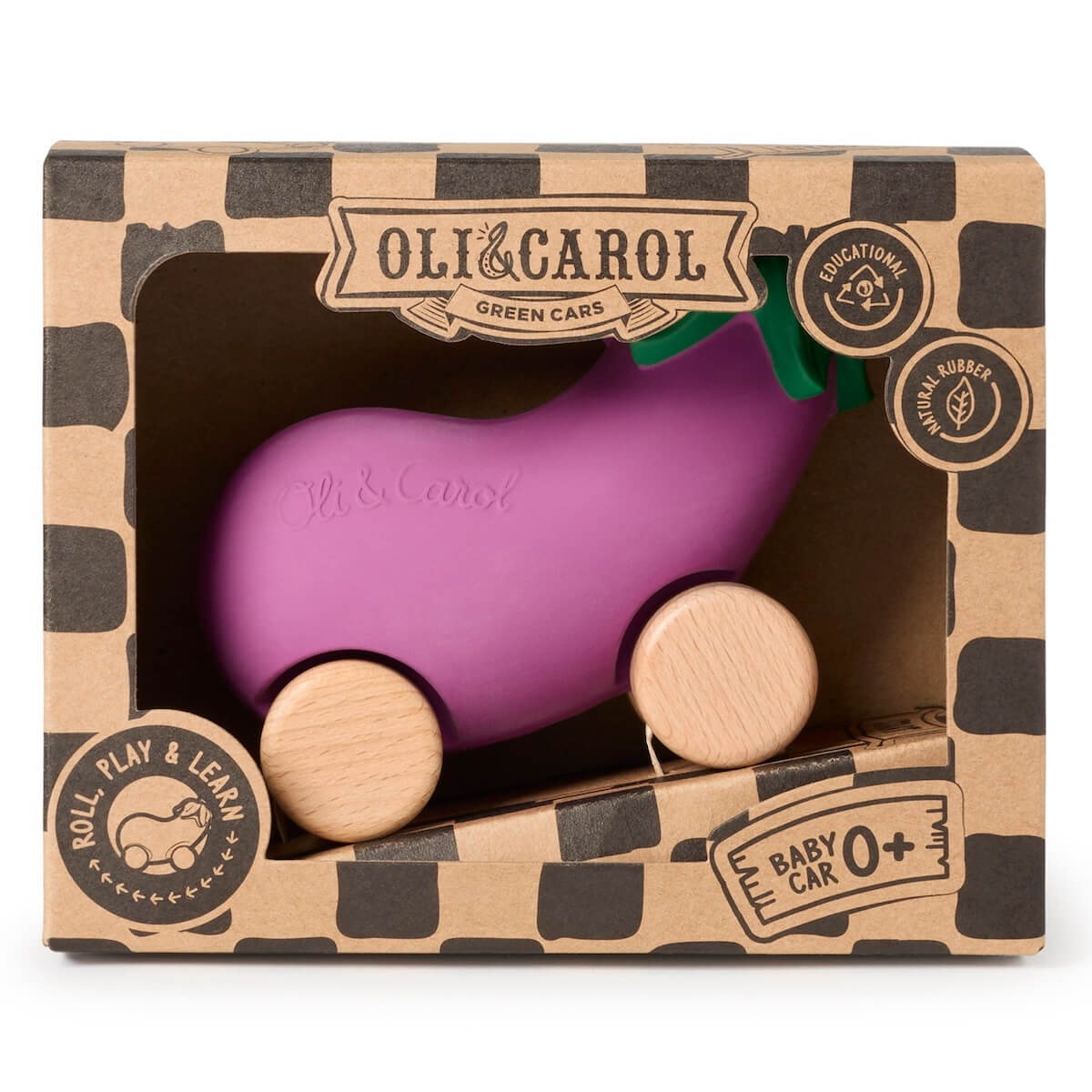 Voiture EMMA THE EGGPLANT CAR Oli&Carol