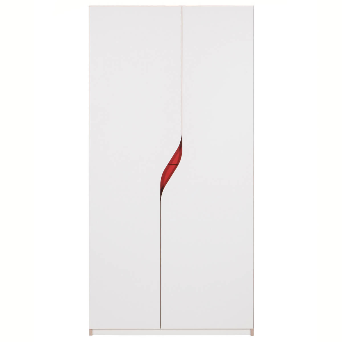 Wardrobe 2 doors PLANE Müller Small Living white