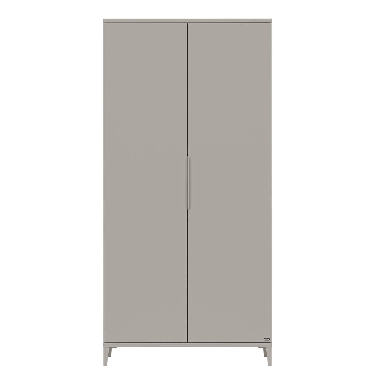 Wardrobe 2D 94,7x194,5x52,4cm BROTHER STU Yuny by Paidi taupe