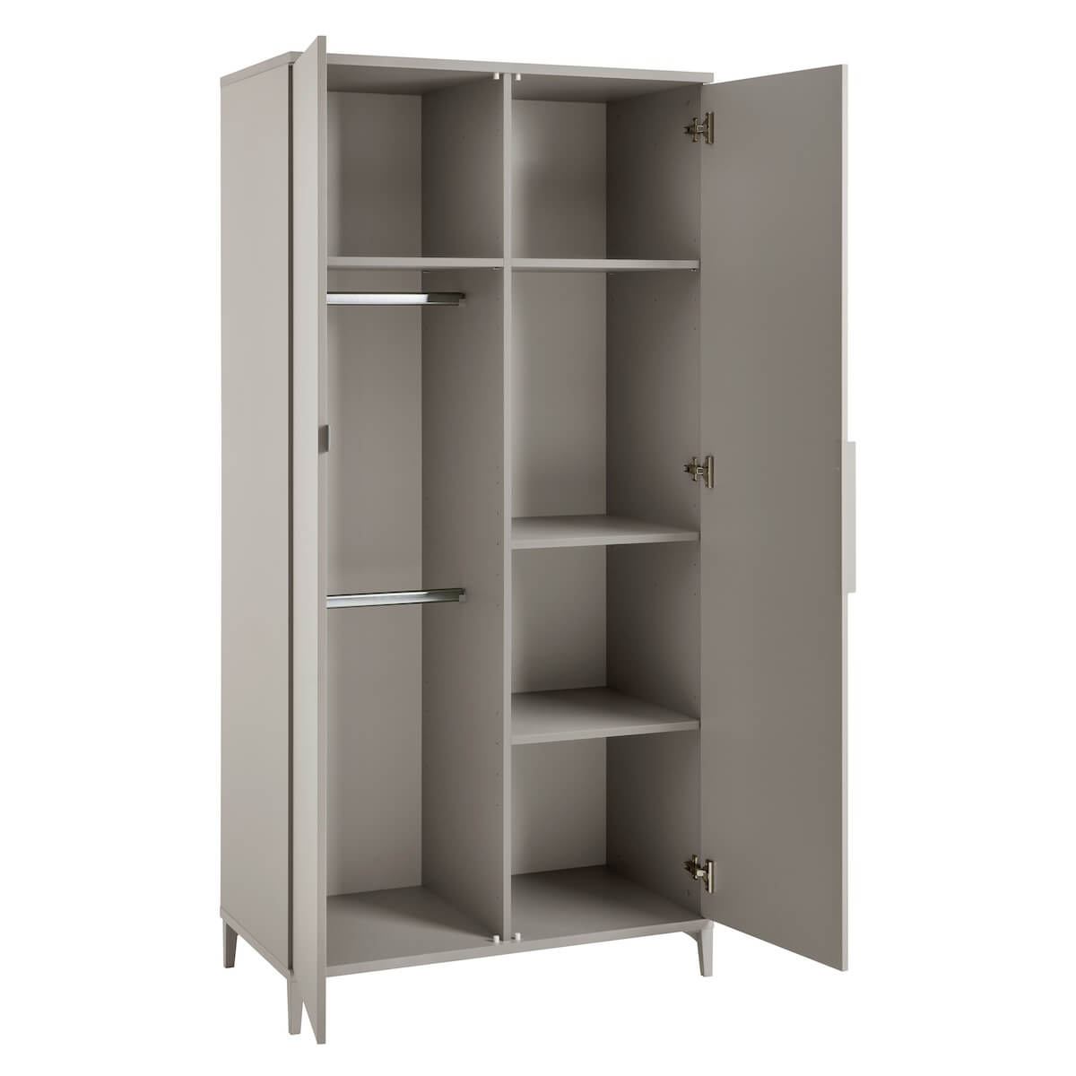 Wardrobe 2D 94,7x194,5x52,4cm BROTHER STU Yuny by Paidi taupe