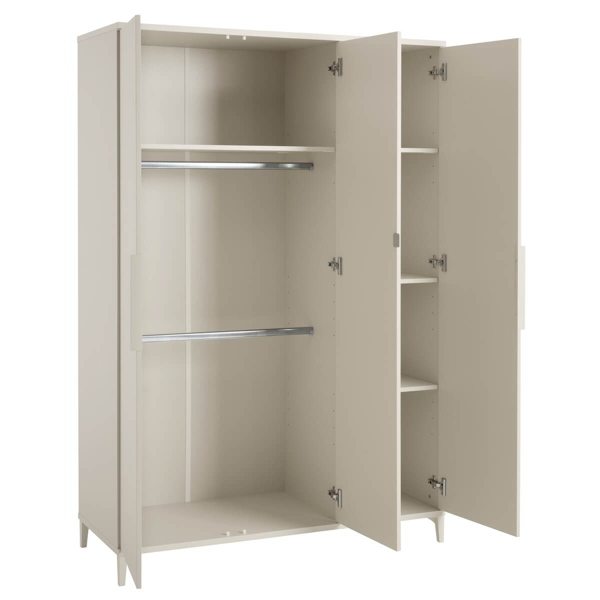 Wardrobe 3D 130,4x194,5x52,4cm SISTER LOU Yuny by Paidi Cashmere beige