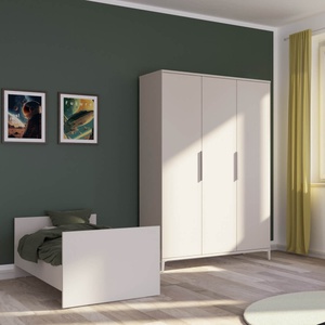 Wardrobe 3D 130,4x194,5x52,4cm SISTER LOU Yuny by Paidi Cashmere beige