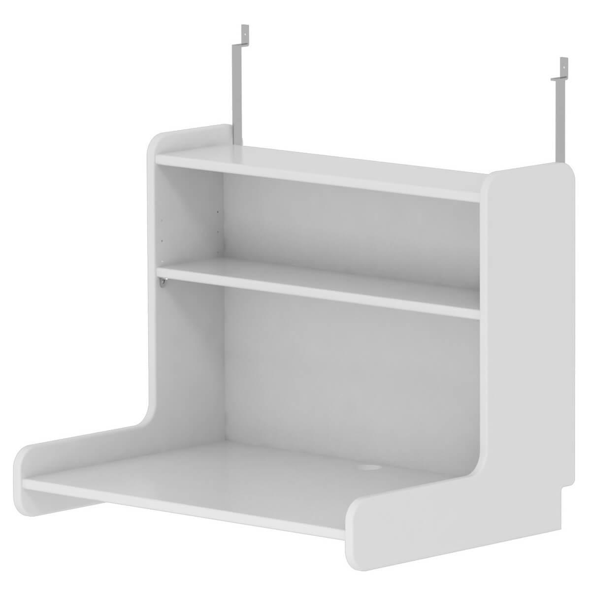 WHITE by Flexa Bureau à suspendre blanc