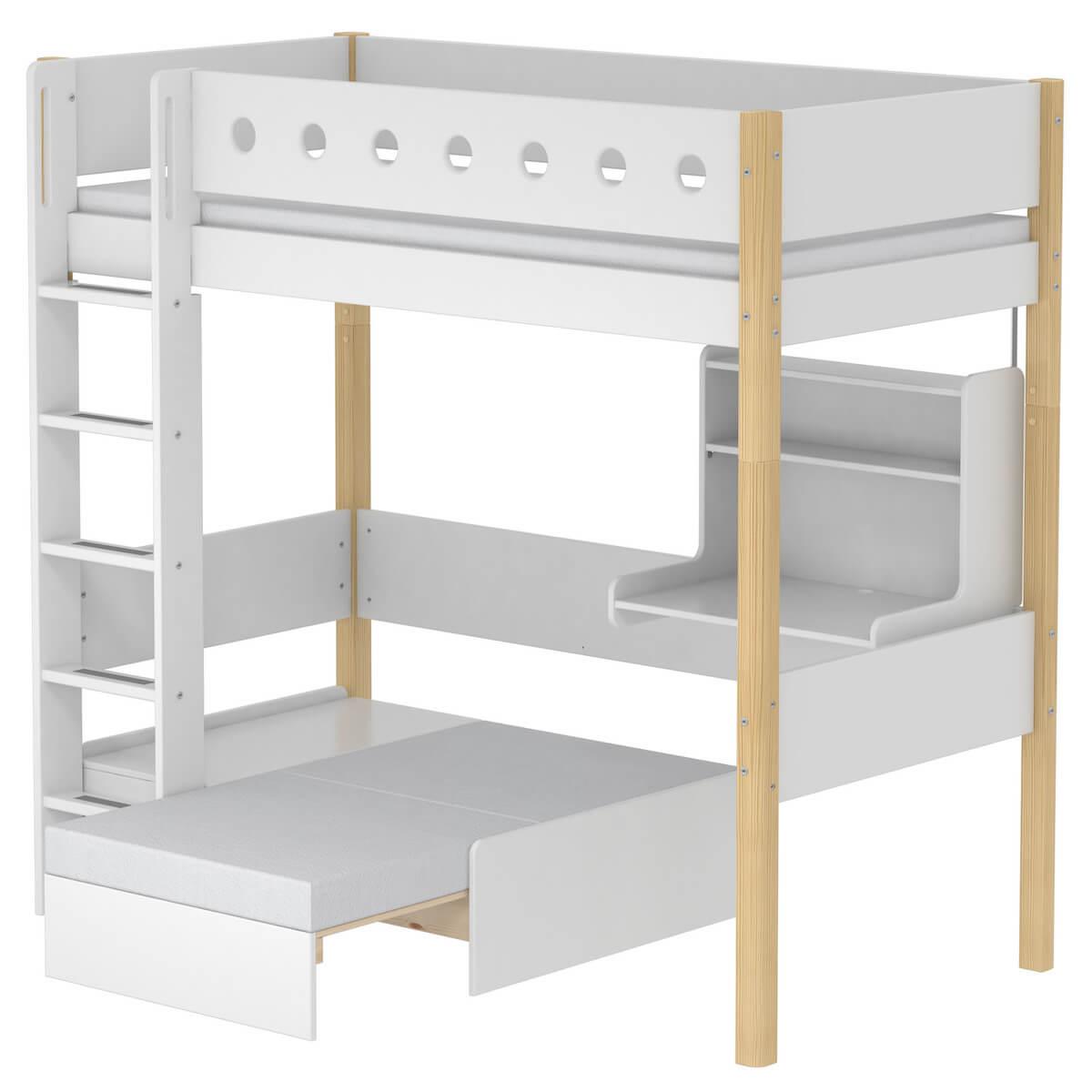 WHITE by Flexa Bureau à suspendre blanc
