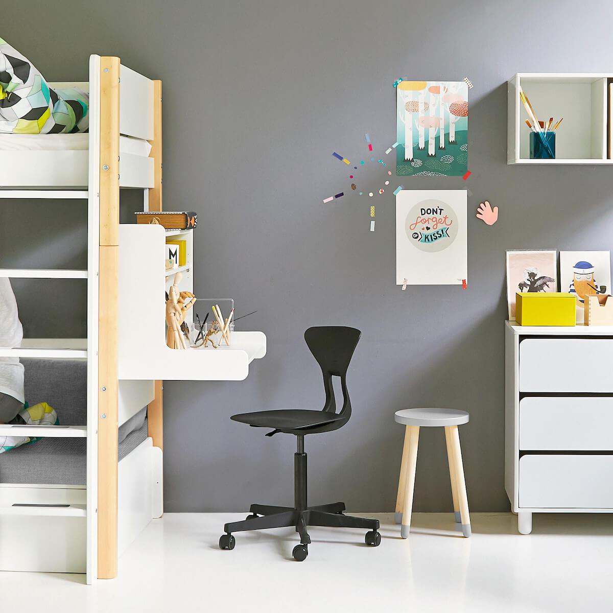 WHITE by Flexa Bureau à suspendre blanc