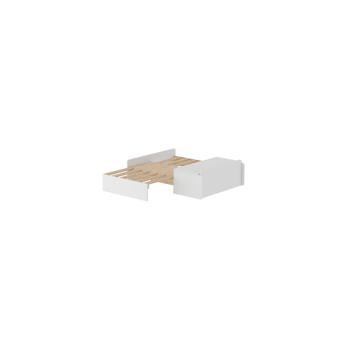 WHITE by Flexa Structure pour sofa sous lit White